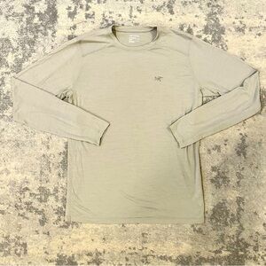 Arc’Teryx IONIA MERINO WOOL SHIRT LS MEN'S (MEDIUM) - Rune color